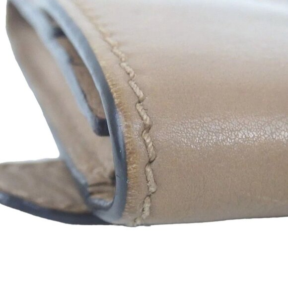 909158AE Chloe Wallet Long Brown Leather - Picture 8 of 12